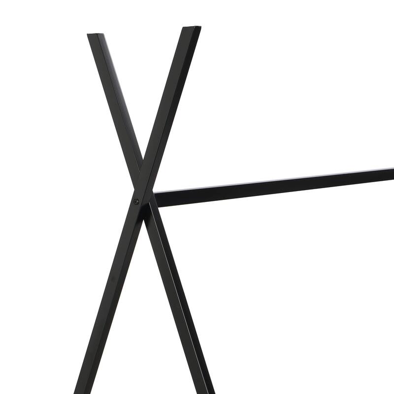 Twin Size Kids House Bed Tent Bed Frame, Triangle Structure for Kids, Fun Indoor Sleeping Space, Easy Assembly🏕️