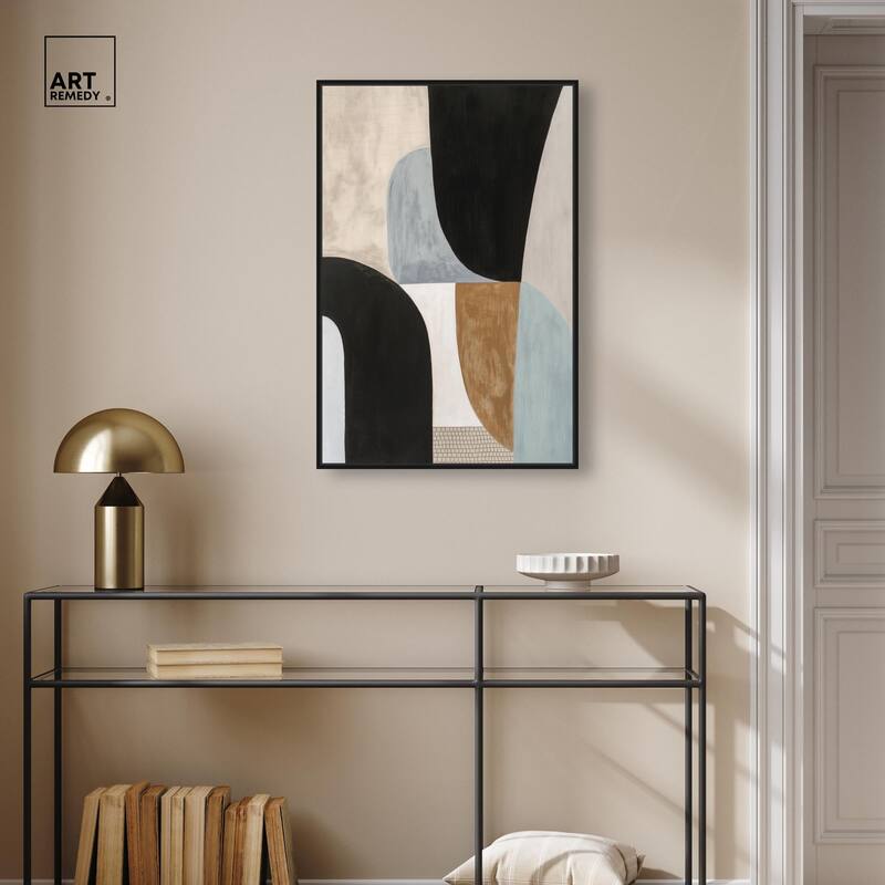 Interlocking Segments I Canvas by Art Remedy