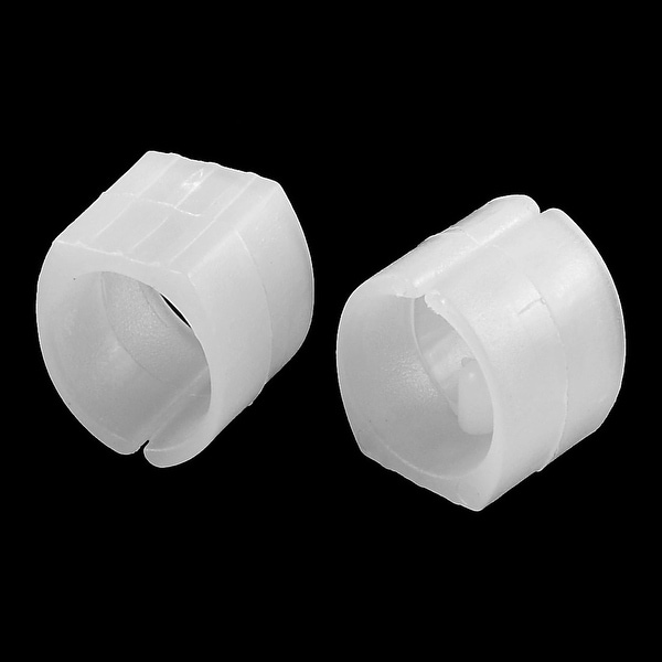 Plastic table leg protectors top