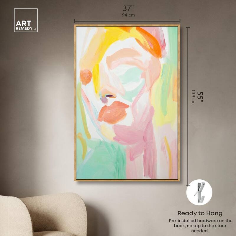 Hues of Emotion I Canvas by Art Remedy
