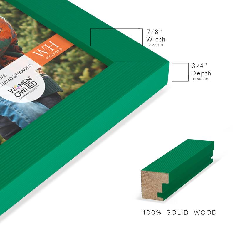 4 Piece Set Solid Wood Picture Frame