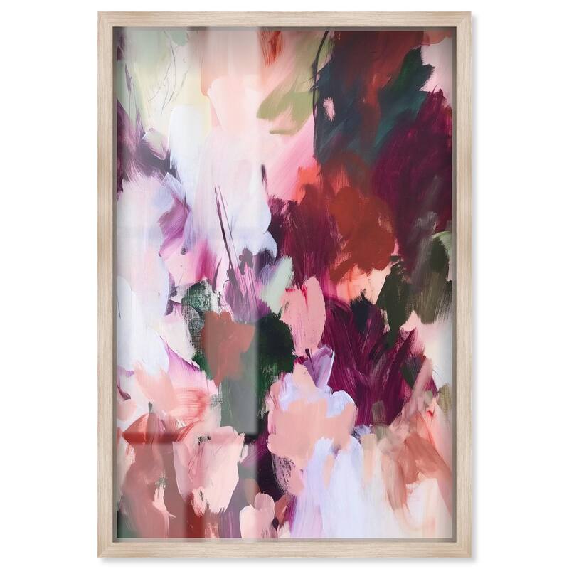 Adelas Garden I Shadowbox by Art Remedy - Natural - 20" x 30"