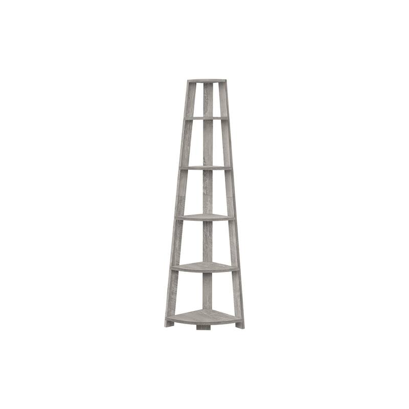 5 Tier Corner Bookshelf