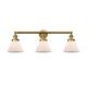 Option Brushed Brass / Matte White