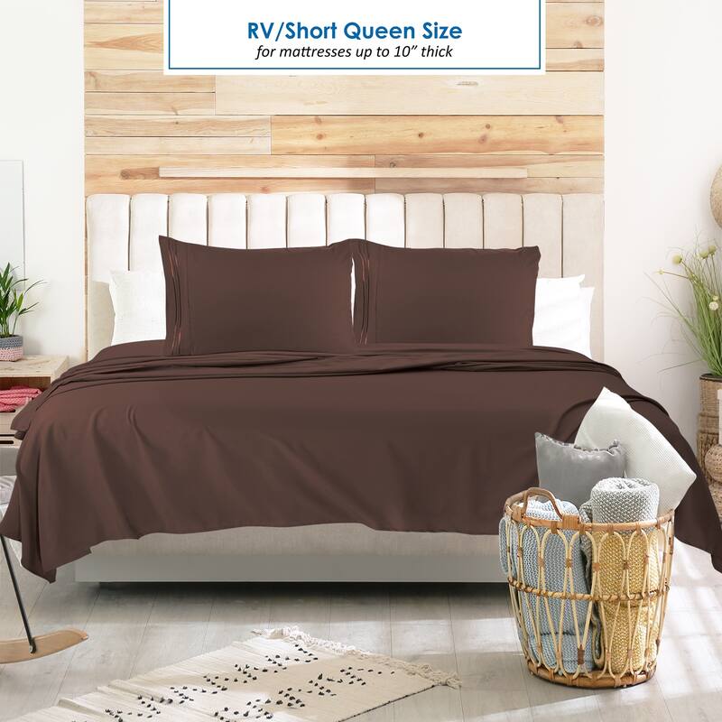 Empyrean Hotel Luxury 6 Piece Sheet Set - Super Soft Bedding Sheets & Pillowcases