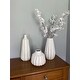 Telesco Modern Ceramic Bud Shaped Vase Set (3 pieces) 1 of 1 uploaded by a customer