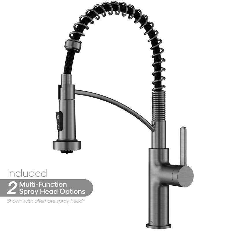 Karran Scottsdale Single Handle Commerical Pull-Down Sprayer Kitchen Faucet