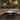Outdoor 50000 BTU Rectangular 45” Propane Fire Pit Table with Glass Wind Guard for Patio, Deck, Backyard, Black - N/A