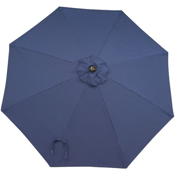 Shop Black Friday Deals On Sunnydaze 9 Fade Resistant Outdoor Patio Umbrella With Auto Tilt Navy Blue Navy Blue Navy Blue Navy 9 Ft Overstock 28730827