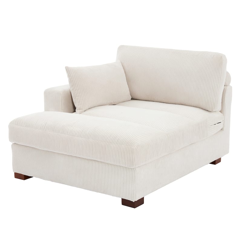 Left and Right Sectional Sofa Set Chaise Lounge Sofa Chair