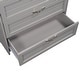 preview thumbnail 17 of 17, Low Twin Size Loft Bed with Cabinets, Shelves and Slide, Grey