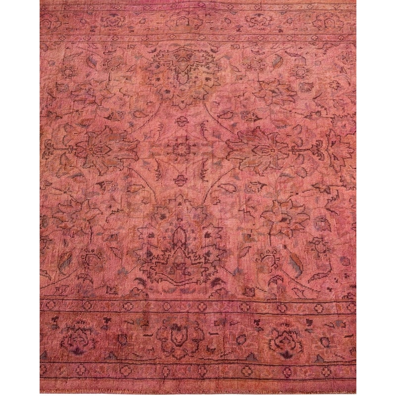 Fine Vibrance, One-of-a-Kind Hand-Knotted Area Rug - Pink, 3' 1" x 5' 2" - 3' 1" x 5' 2"