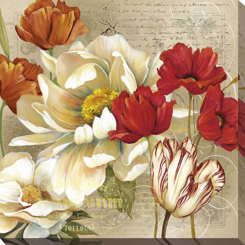 "Jardin II" by Carol Robinson Print on Canvas