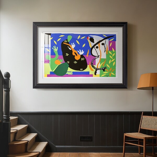The Sorrows of the King 1952-Henri Matisse-Custom Framed Print