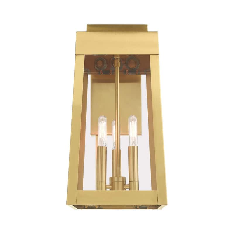 Livex Lighting 3-Light Outdoor Wall Lantern, 20855