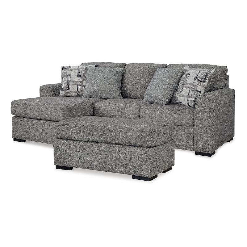 Signature Design by Ashley Gardiner Gray 2-Piece Upholstery Package - 101" W x 63" D x 40" H