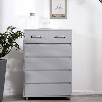Six drawer side table for Living Room