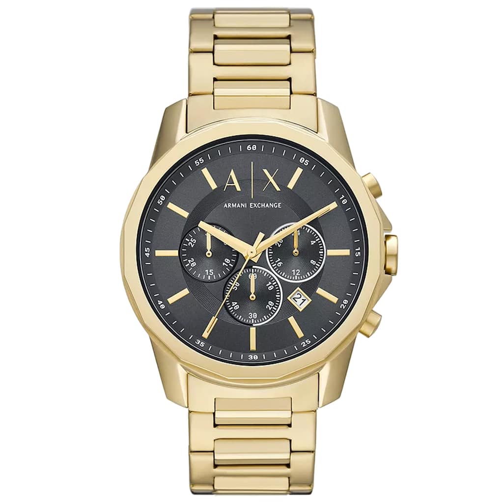 Armani Exchange Men's Classic Black Dial Watch - AX1721 - One Size