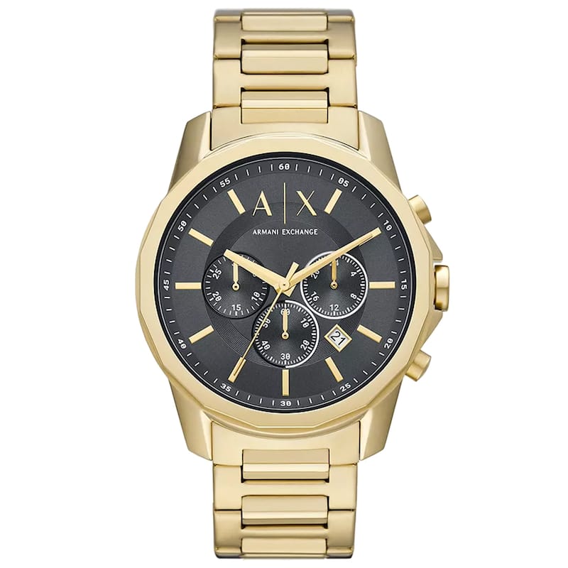 Armani Exchange Men's Classic Black Dial Watch - AX1721 - One Size