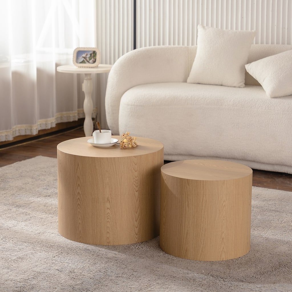 Versatile Nesting Coffee Table Set for Various Rooms