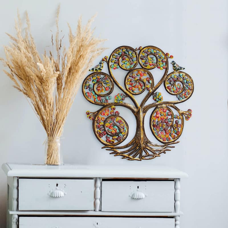 Handmade Spiral Tree of Life (Haiti)