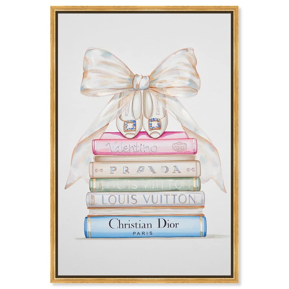 Heel and Luxury Books I Canvas by Art Remedy