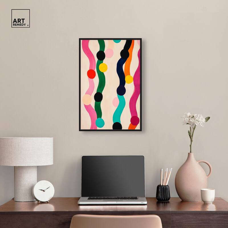 Pearl Colors I Canvas by Art Remedy