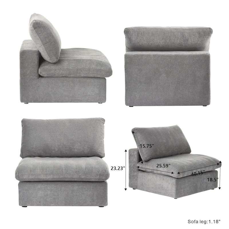 Modular Sectional Sofas for Living Room, Convertible Sofa Couch