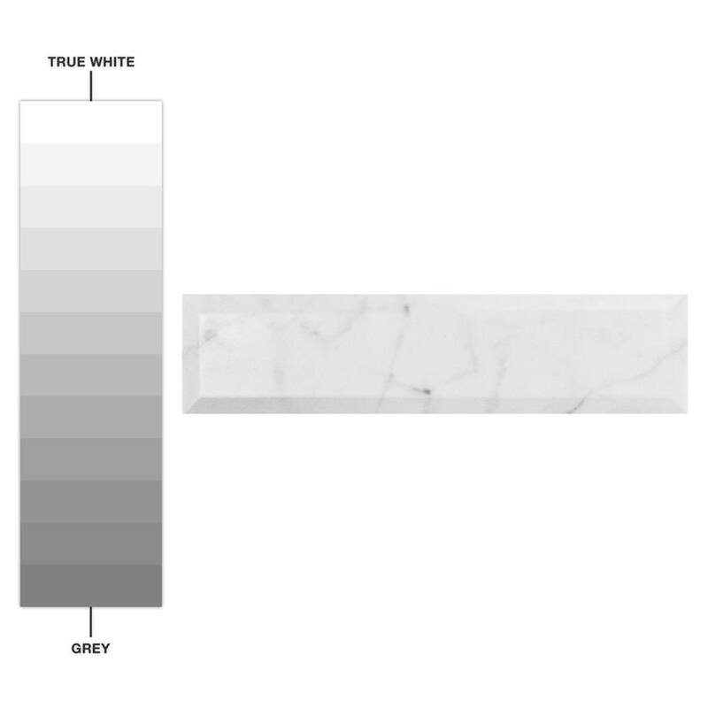 Merola Tile Classico Carrara Matte Metro 3" x 12" Ceramic Wall Tile