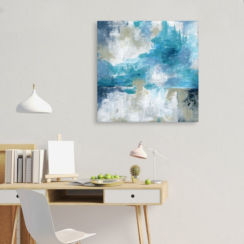 By the Sea by Katrina Craven Canvas Art Print