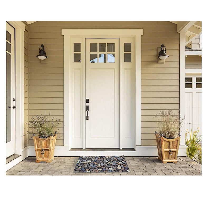 Pebbles Print Rectangular Doormat - 18" x 30"