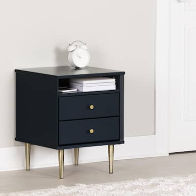 South Shore Dylane 2-Drawer Nightstand