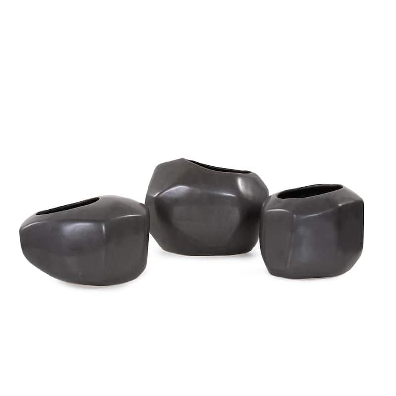 Gray Alamo Vase- Medium