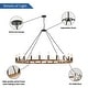 preview thumbnail 18 of 16, 54-inch Round Wagon Wheel 24-light Chandelier