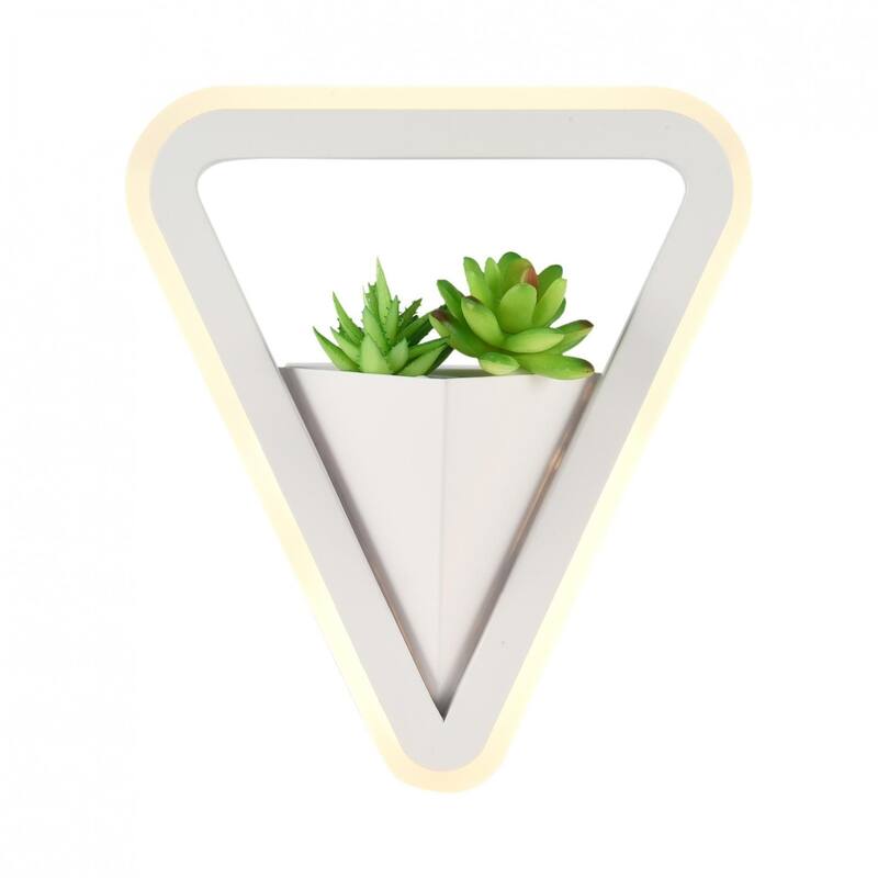 Modern Green Creative Plant Wall Light Aisle Wall Lamp Green Simulation Plant Home Decoration LED Wall Light