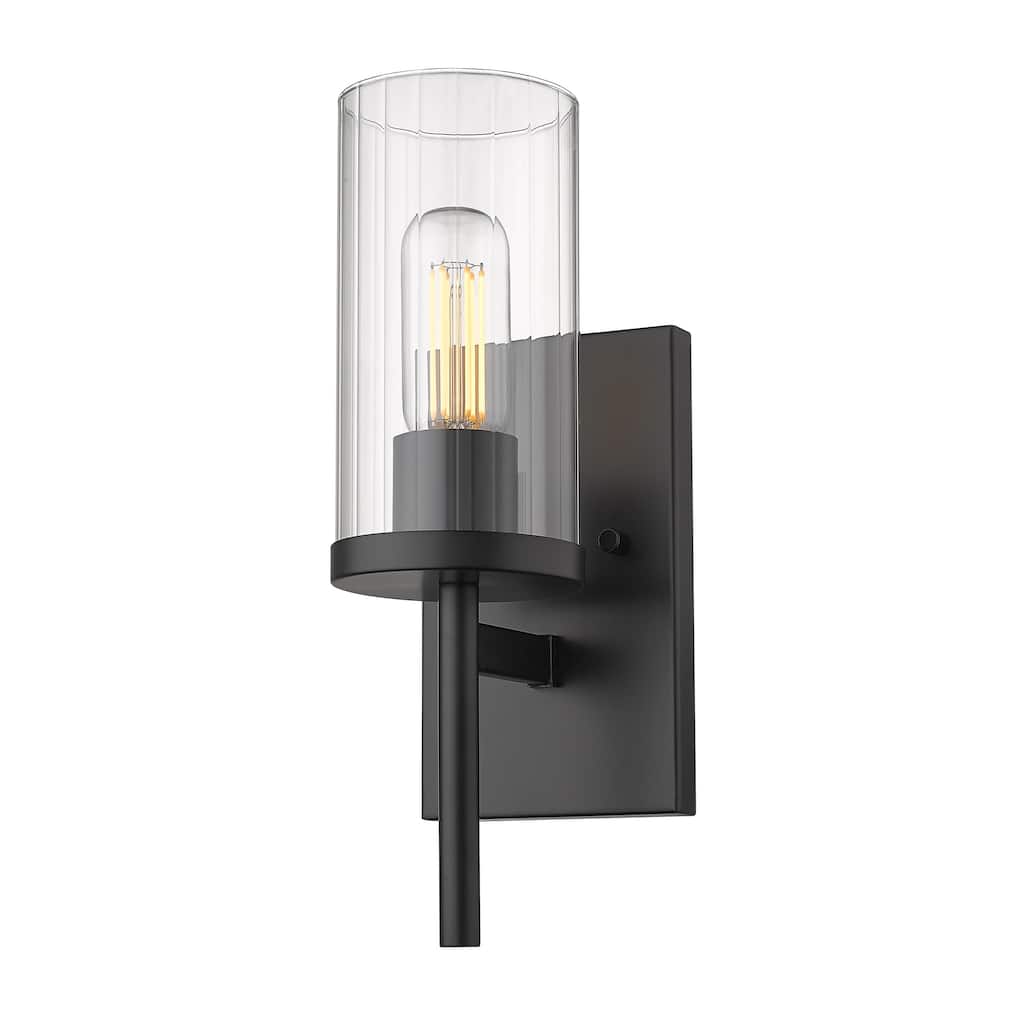 Golden Lighting Winslett 1-light Wall Sconce in Pewter