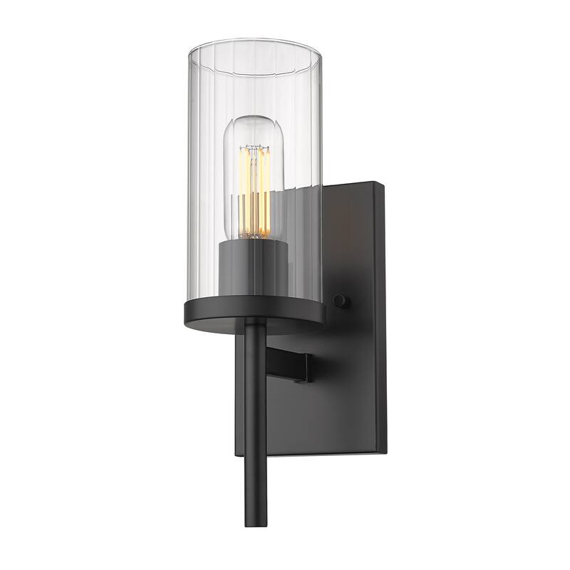 Golden Lighting Winslett 1-light Wall Sconce in Pewter