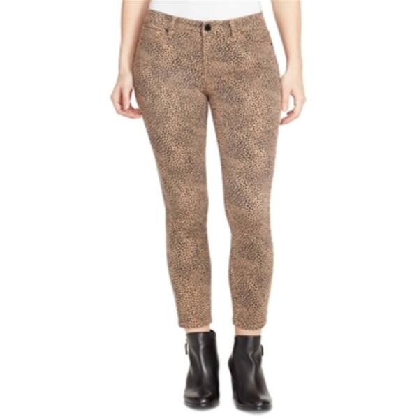 William Rast Denim William Rast Junior's Denim Animal Dot Skinny Jeans Brown Size 29 - Bed ...