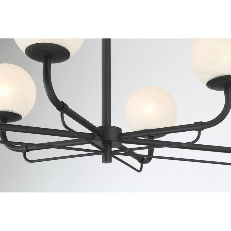Minka Lavery 3796 Whitehall 6 Light 46" Long Linear Chandelier