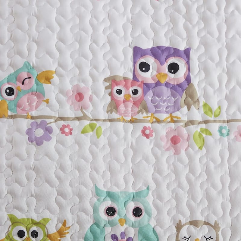 Comfort Spaces Howdy Hoots Quilt Set