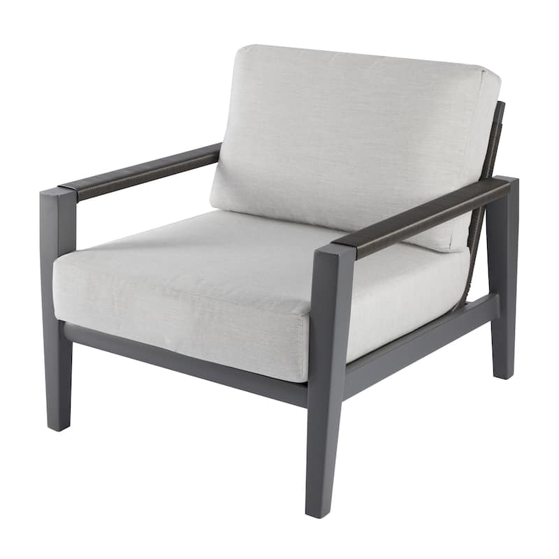 Laguna Outdoor Aluminum Lounge Chair with Sunbrella® Cushions
