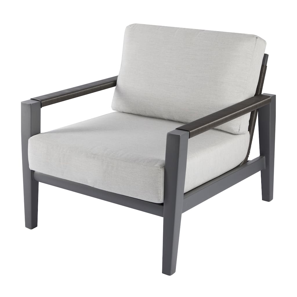 Laguna Outdoor Aluminum Lounge Chair with Sunbrella® Cushions