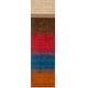 preview thumbnail 5 of 20, SAFAVIEH Handmade Himalaya Orange/ Multicolored Stripe Wool Gabbeh Rug