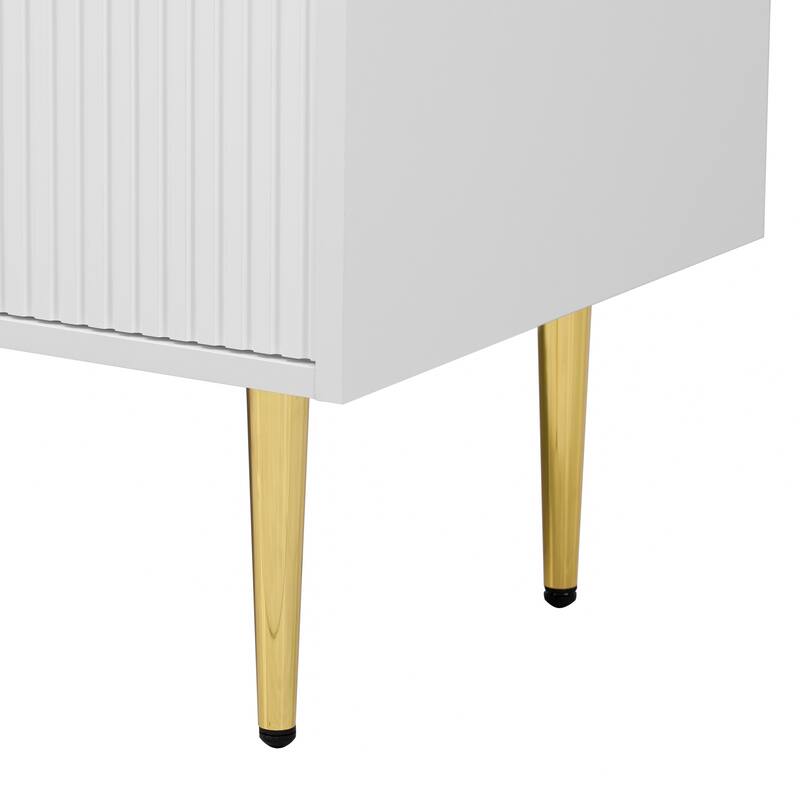 Bathroom Vanity with Resin Basin Sink, Modern Bathroom Sink Cabinet, Storage Cabinet with Soft-Closing Door and Drop-Down Door