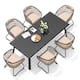 Option Black-Table&Beige-Chairs