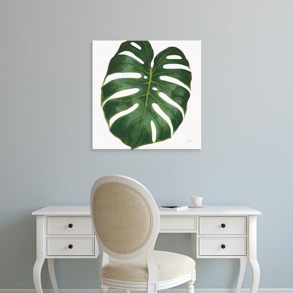 Easy Art Prints Janelle Penner's 'Welcome to Paradise XIII on White' Premium Canvas Art