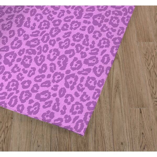 LEOPARD PRINT PINK Area Rug By Kavka Designs - Bed Bath & Beyond - 31567524
