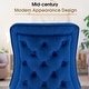 preview thumbnail 12 of 14, ivinta Tufted Dining Chair Set of 2, Luxury Black Tufted Button Back Dining Room Chair, Upholstery Accent Chair with Gold Legs
