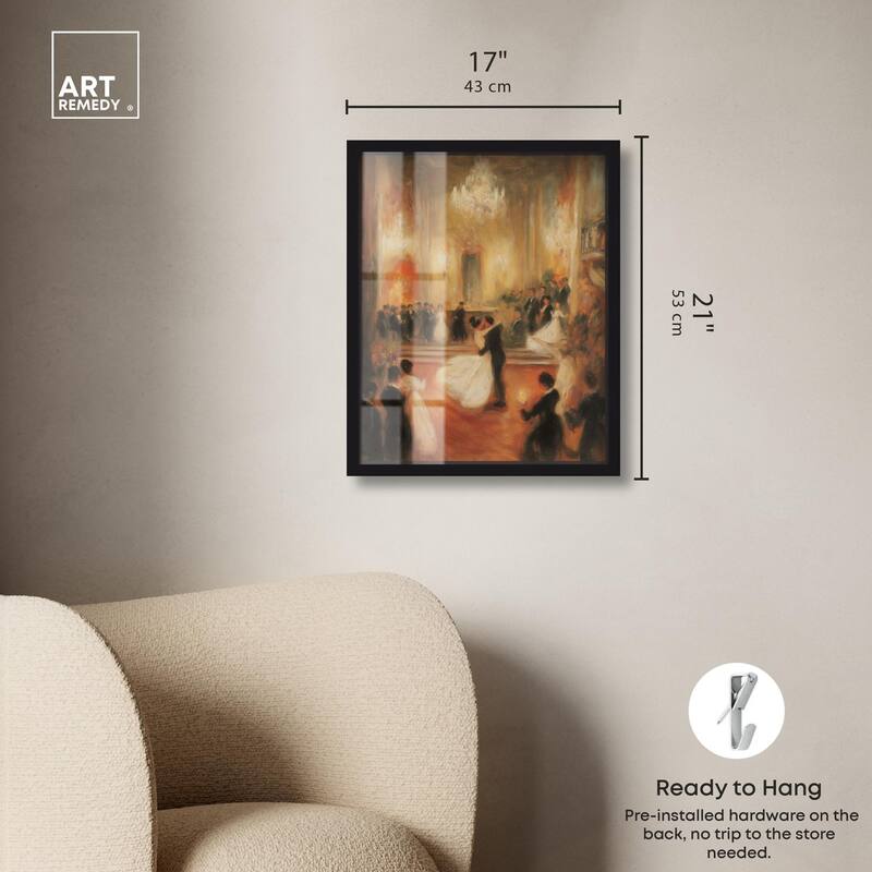 Ballroom Dance Shadowbox by Art Remedy