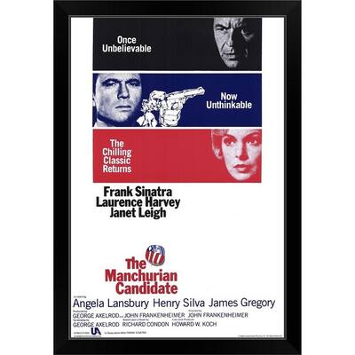 "The Manchurian Candidate (1962)" Black Framed Print
